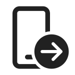 Phone To Pc SVG Icon